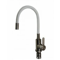 Кухонная мойка БелЭворс Mila R + смеситель W74004-3 + дозатор L405H (белый) - Превью изображения №3 — Интернет-магазин Time-Shop