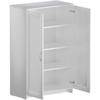 Тумба Mio Tesoro Сириус 2 двери 78x123 2.02.03.310.1 (белый) - Превью изображения №2 — Интернет-магазин Time-Shop