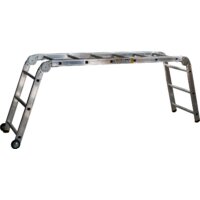 Лестница-помост Алюмет SMS242 (2x4x2 ступеней) - Превью изображения №5 — Интернет-магазин Time-Shop
