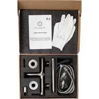 Смеситель Filarete Roun FL2120 (никель) - Превью изображения №7 — Интернет-магазин Time-Shop