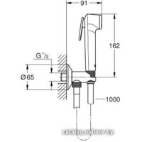 Гигиенический душ Grohe Tempesta-F Trigger Spray 30 26358000 - Превью изображения №2 — Интернет-магазин Time-Shop