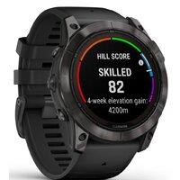 Умные часы Garmin Fenix 7X Pro Sapphire Solar (карбоново-серый титан/черный) - Превью изображения №3 — Интернет-магазин Time-Shop