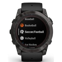 Умные часы Garmin Fenix 7X Pro Sapphire Solar (карбоново-серый титан/черный) - Превью изображения №11 — Интернет-магазин Time-Shop