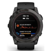 Умные часы Garmin Fenix 7X Pro Sapphire Solar (карбоново-серый титан/черный) - Превью изображения №2 — Интернет-магазин Time-Shop