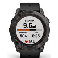 Умные часы Garmin Fenix 7X Pro Sapphire Solar (карбоново-серый титан/черный) - Превью изображения №9 — Интернет-магазин Time-Shop
