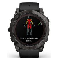 Умные часы Garmin Fenix 7X Pro Sapphire Solar (карбоново-серый титан/черный) - Превью изображения №10 — Интернет-магазин Time-Shop