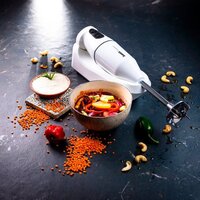 Погружной блендер Bamix Cordless PRO (белый) - Превью изображения №5 — Интернет-магазин Time-Shop