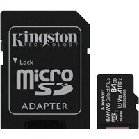 Kingston Canvas Select Plus microSDXC 64GB SDCS2/64GB (с адаптером)