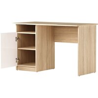 Стол Памир ПКС-12 (дуб сонома/белый глянец) - Превью изображения №3 — Интернет-магазин Time-Shop