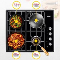 Варочная панель Simfer H60Q40B471 - Превью изображения №3 — Интернет-магазин Time-Shop