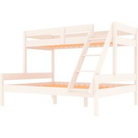 Двухъярусная кровать ФанДОК Ф-136 .1 (белый) - Превью изображения №3 — Интернет-магазин Time-Shop