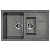 Кухонная мойка Gerhans C10 (графит) - Превью изображения №1 — Интернет-магазин Time-Shop