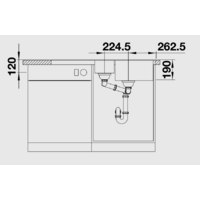 Кухонная мойка Blanco Legra 6 S 522209 (белый) - Превью изображения №4 — Интернет-магазин Time-Shop