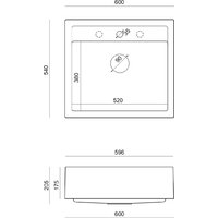 Кухонная мойка Quadron HCQB6054U8PVDG1 - Превью изображения №5 — Интернет-магазин Time-Shop
