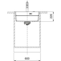 Кухонная мойка Franke Kanon KNG PRO 610-53 FTL 114.0749.556 (грецкий ореховый) - Превью изображения №6 — Интернет-магазин Time-Shop