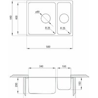 Кухонная мойка Deante Egeria ZPE 050C - Превью изображения №2 — Интернет-магазин Time-Shop