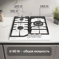 Варочная панель Zigmund & Shtain G 22.4 W - Превью изображения №3 — Интернет-магазин Time-Shop