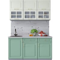 Интерлиния Мила Шато 1.5Б (белый/мята/бискайская сосна)