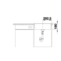 Кухонная мойка Blanco Legra 6 523333 (алюметаллик) - Превью изображения №3 — Интернет-магазин Time-Shop