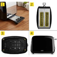 Тостер Yoer Crystal T02BK - Превью изображения №7 — Интернет-магазин Time-Shop