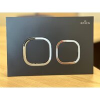 Унитаз подвесной Roxen Cube One Rimless 6 в 1 StounFix Dual Fresh 543879 (кнопка: черный матовый) - Превью изображения №14 — Интернет-магазин Time-Shop