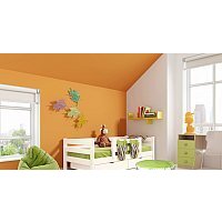 Кровать-тахта Мебельград Соня вариант 4 (массив сосны белый) - Превью изображения №3 — Интернет-магазин Time-Shop