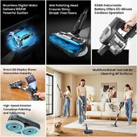 Пылесос Jimmy JV9 Pro Aqua - Превью изображения №3 — Интернет-магазин Time-Shop