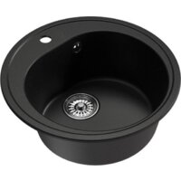 Кухонная мойка Mixline ML-GM11 551829 (ультра-черный) - Превью изображения №2 — Интернет-магазин Time-Shop