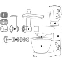 Кухонная машина G21 Promesso Aluminium - Превью изображения №19 — Интернет-магазин Time-Shop