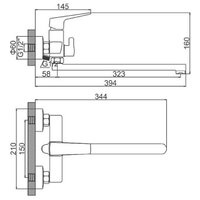 Смеситель Ledeme L2281 - Превью изображения №2 — Интернет-магазин Time-Shop