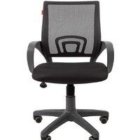 Офисное кресло CHAIRMAN 696 grey (серый/черный) - Превью изображения №2 — Интернет-магазин Time-Shop