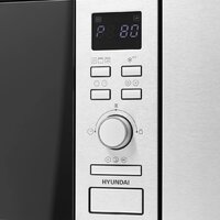 Микроволновая печь Hyundai HBW 2040 (серебристый) - Превью изображения №6 — Интернет-магазин Time-Shop