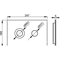 Панель смыва Alcaplast Flat Turn - Превью изображения №2 — Интернет-магазин Time-Shop