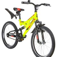 Детский велосипед Novatrack Shark 20 2020 20SS1V.SHARK.GN20 (зеленый) - Превью изображения №2 — Интернет-магазин Time-Shop