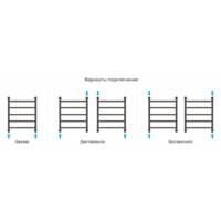 Полотенцесушитель Сунержа Галант+ 600х500 30-0200-6050 - Превью изображения №4 — Интернет-магазин Time-Shop