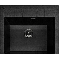 Кухонная мойка GranFest GF-Q-561 (черный) - Превью изображения №2 — Интернет-магазин Time-Shop