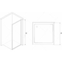 Душевая стенка RGW Z-02 100 (хром/прозрачное стекло) - Превью изображения №3 — Интернет-магазин Time-Shop