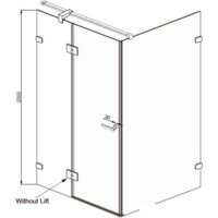 Душевой уголок Ambassador Abner 10011103L 120х80 - Превью изображения №9 — Интернет-магазин Time-Shop