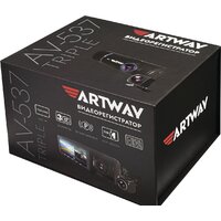 Видеорегистратор Artway AV-537 Triple - Превью изображения №5 — Интернет-магазин Time-Shop
