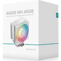 Кулер для процессора DeepCool AG600 ARGB WH R-AG600-WHAMMG2-G - Превью изображения №7 — Интернет-магазин Time-Shop