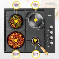 Варочная панель Simfer H60Q40B440 - Превью изображения №9 — Интернет-магазин Time-Shop