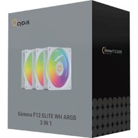 Комплект вентиляторов для корпуса Ocypus Gamma F12 Elite WH ARGB 3IN1 - Превью изображения №10 — Интернет-магазин Time-Shop