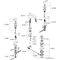 Смеситель Grohe Eurostyle Cosmopolitan 20208002 - Превью изображения №3 — Интернет-магазин Time-Shop