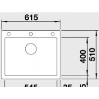 Кухонная мойка Blanco Pleon 6 525953 (черный) - Превью изображения №4 — Интернет-магазин Time-Shop