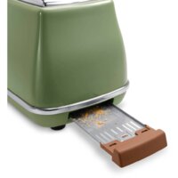 Тостер DeLonghi CTOV 2103.GR - Превью изображения №3 — Интернет-магазин Time-Shop
