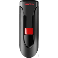 USB Flash SanDisk Cruzer Glide 64GB Black [SDCZ600-064G-G35] - Превью изображения №2 — Интернет-магазин Time-Shop