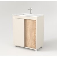  Дабер Тумба под умывальник 013 70 Т13.7.0.18 (бежевый/дуб бардолино) - Превью изображения №2 — Интернет-магазин Time-Shop