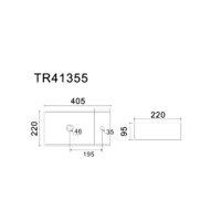 Умывальник Uptrend Fika (глянцевый белый) - Превью изображения №5 — Интернет-магазин Time-Shop