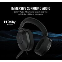 Наушники Corsair HS65 Surround (карбон) - Превью изображения №4 — Интернет-магазин Time-Shop