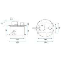 Душевая система  Rea Lungo White REA-P8540 - Превью изображения №4 — Интернет-магазин Time-Shop